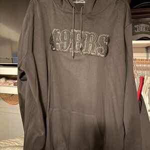 49ers Black Hoodie